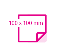 Etiketten 100 x 100 mm